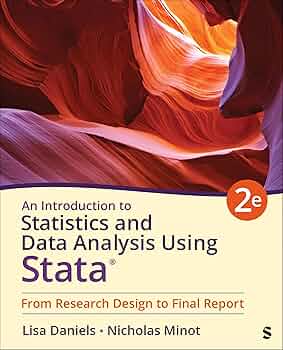 An Introduction to Statistics and Data Analysis Using Stata